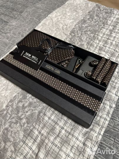 Галстук в подарочной упаковке Турция