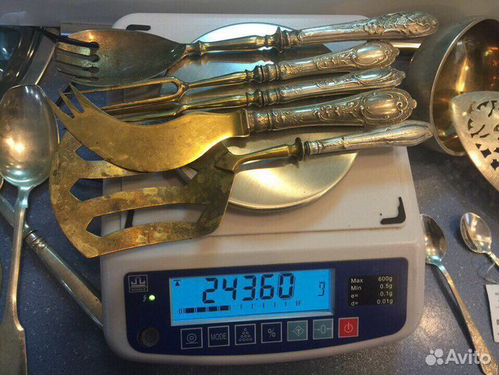 Столовое Серебро 84* 312гр. и 875*