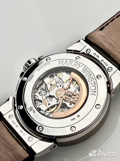 Часы золотые Harry Winston 44 mm