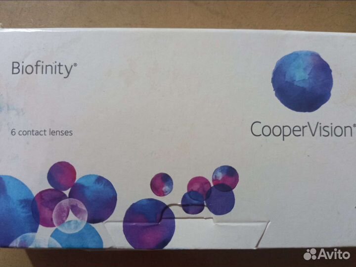 Линзы контактные