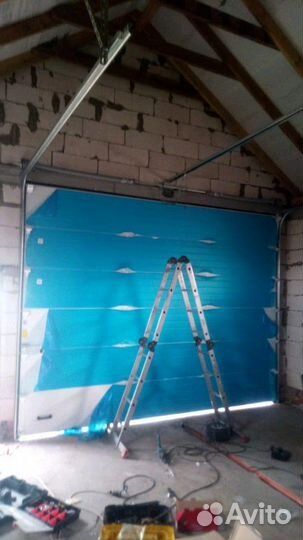 Ворота гаражные, автоматика - размер 3980x3000h мм