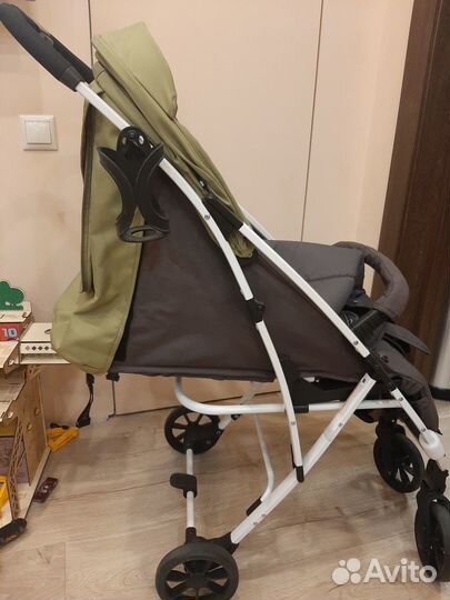 Коляска прогулочная largo star Greek Olive