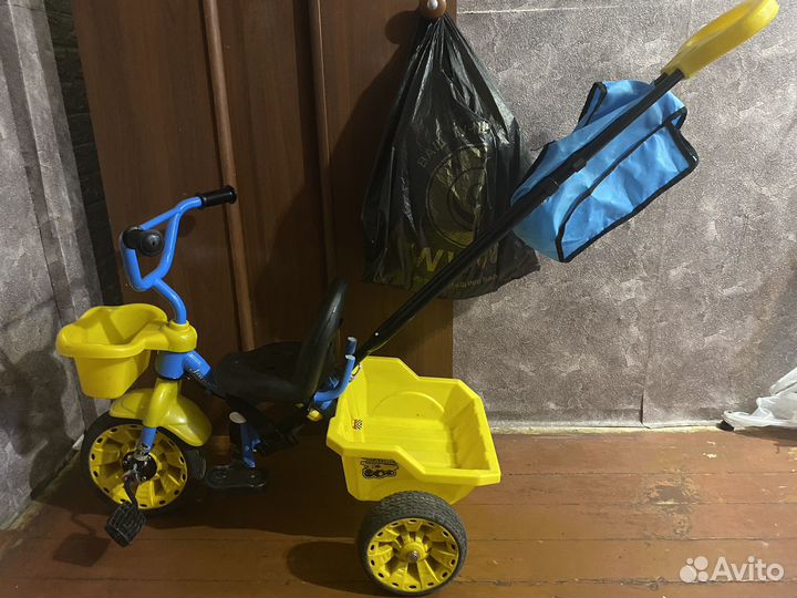 Детский трехколесный велосипед Jaguar