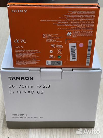 Sony A7C Body (silver) Русское меню, Новый