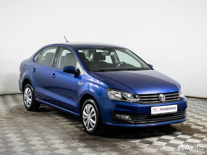 Volkswagen Polo 1.6 AT, 2019, 80 853 км