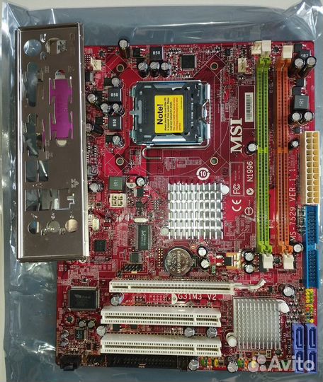 Материнская плата socket 775, AM2