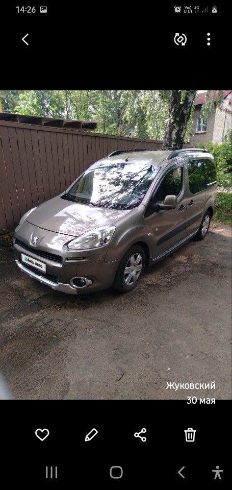 Peugeot Partner: фото владельца