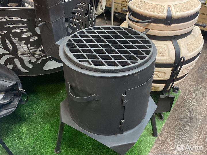 Чугунная решетка-гриль D-27 «Сибирячка»