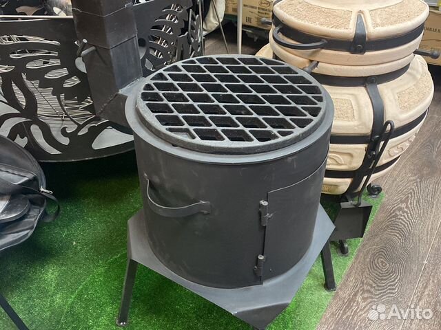 Чугунная решетка-гриль D-27 «Сибирячка»