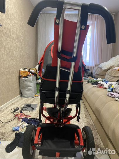 Прогулочная коляска велосипед