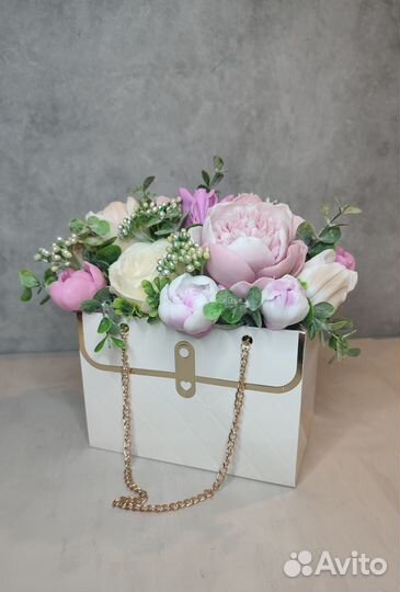 Букет из мыла