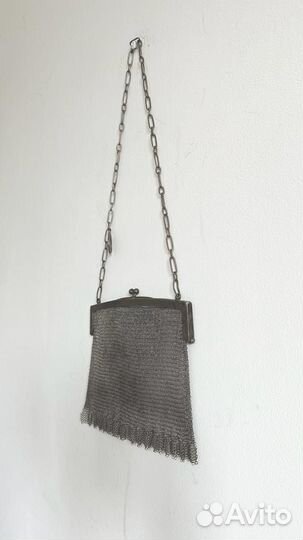 Клатч из серебра