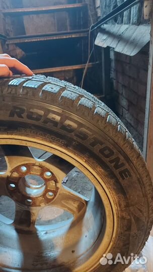 Шины и диски BMW 205 55 r16 зима шипы комплект
