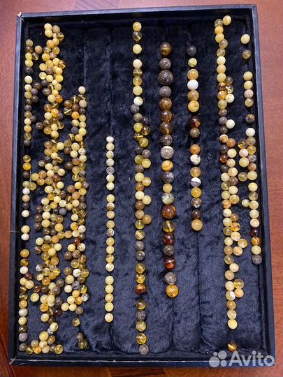 Шар из натурального балтийского янтаря