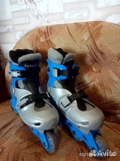 Роликовые коньки (раздвижные)