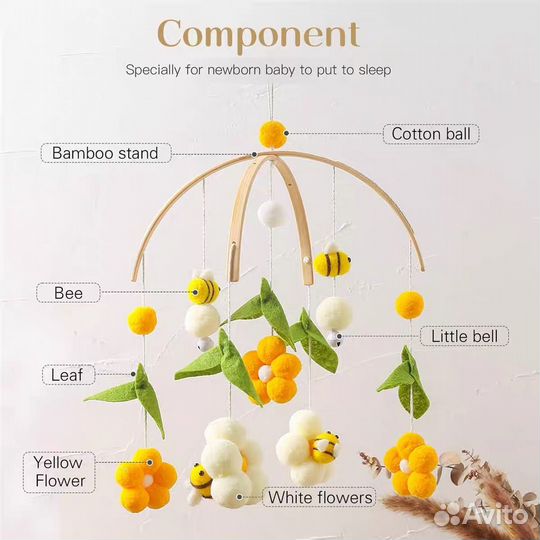 Мобиль на кроватку