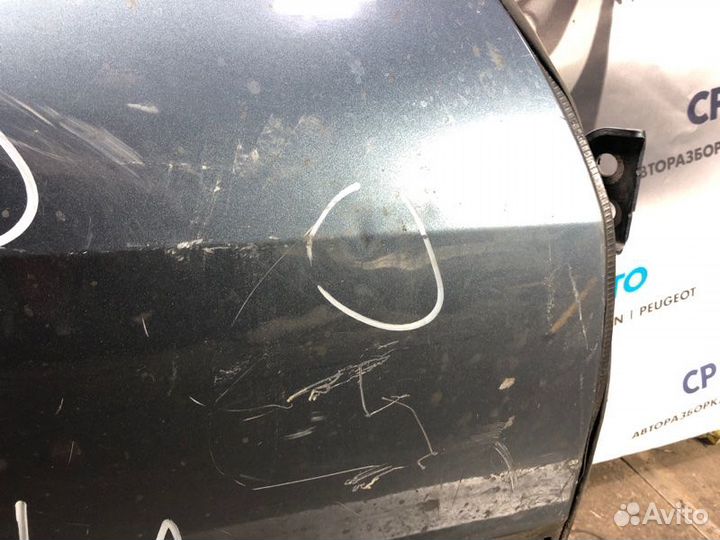 Дверь боковая задняя правая Peugeot 407