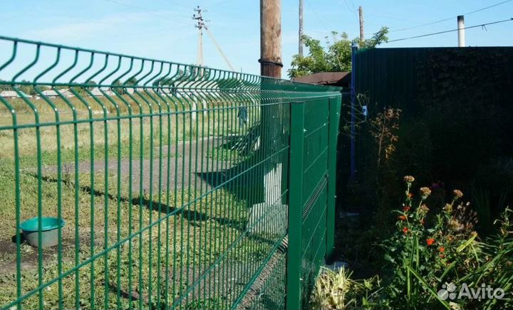 Забор из 3D сетки профессионально быстро