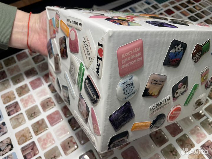 3Д стикеры на чехол