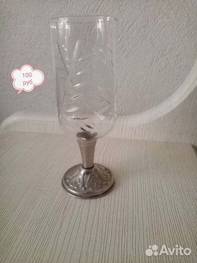Рюмки,стопки цветное/белое стекло СССР