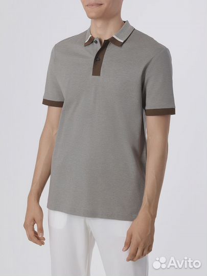 Поло хлопковое boss