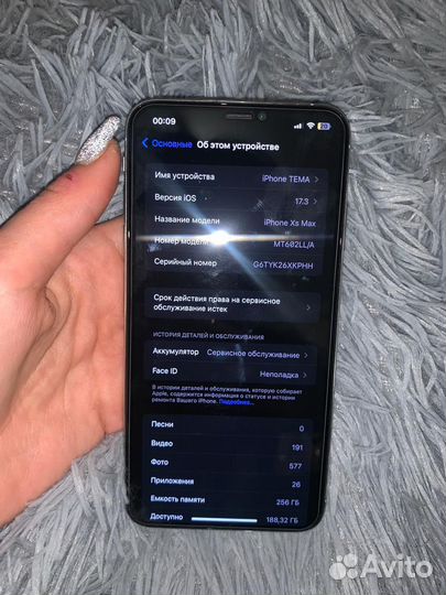iPhone Xs Max, 256 ГБ