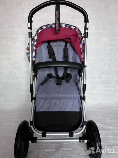 Коляска Bugaboo Cameleon 3+ 3в1 BlueMelange