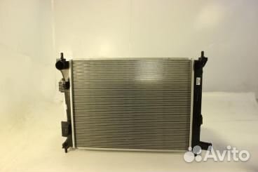Новый радиатор охлаждения hyundai solaris