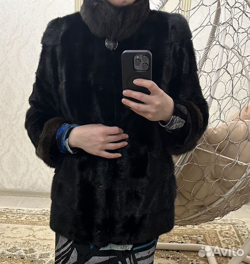 Шуба норковая трансформер