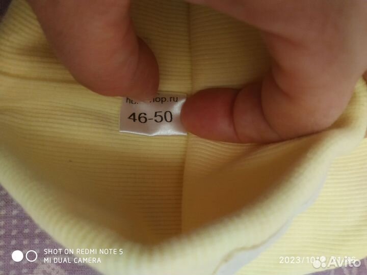 Шапка для девочки осень/весна