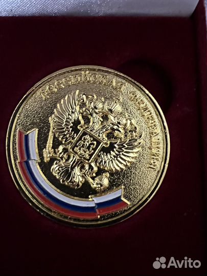 Золотая школьная медаль