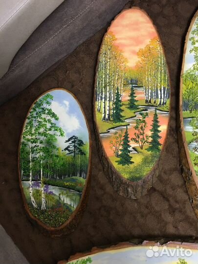 Картина из дерева