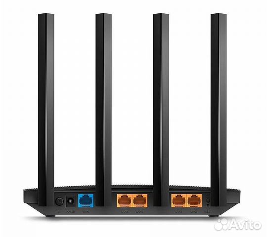 Wi-Fi роутер TP-Link Archer C80, черный