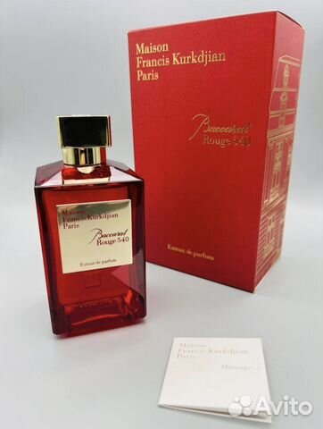 Духи baccarat rouge 540