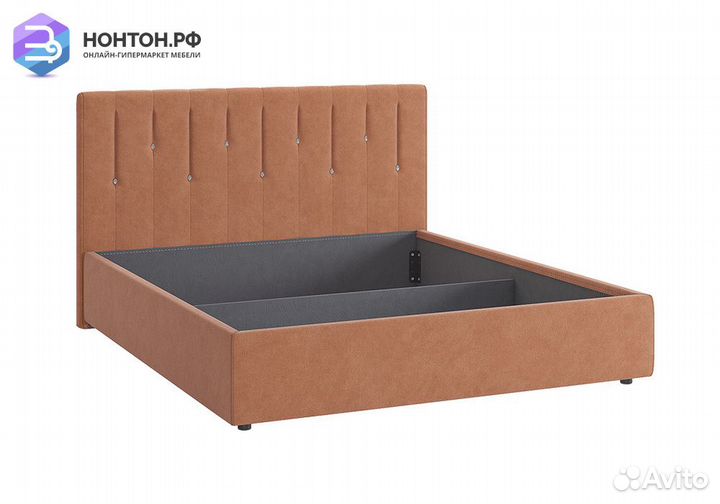 Кровать Кристи 2 1.6 м персик