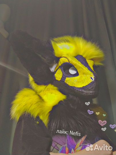 Маска раптора фурсьют