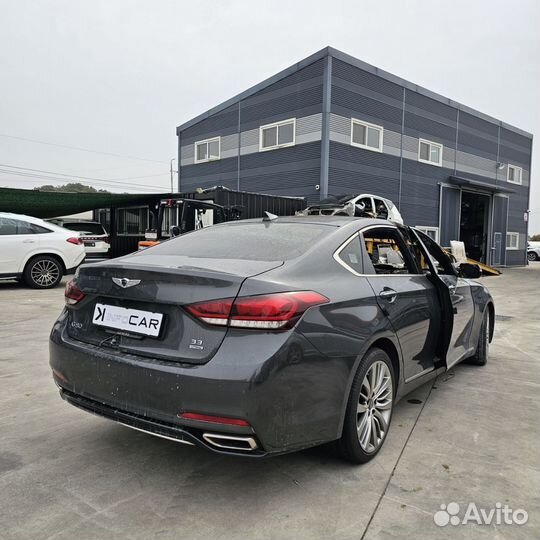 Genesis G80 3.3 AT, 2017, битый, 65 000 км