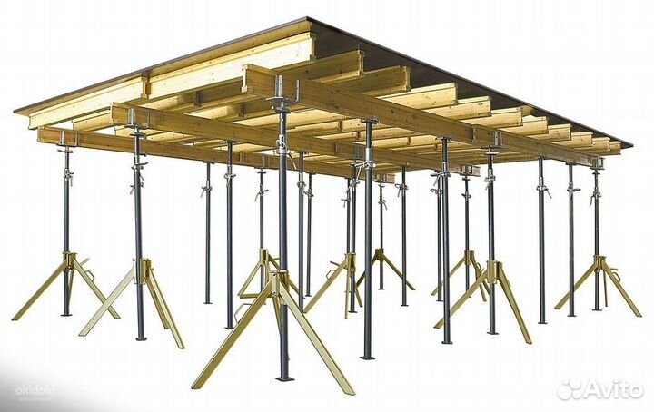 Аренда горизонтальной, вертикальной опалубки