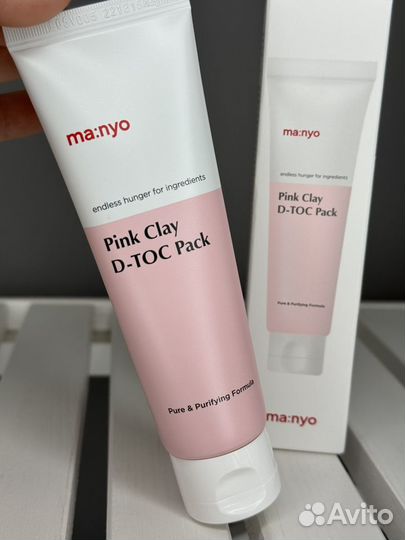 Маска на основе глины manyo Pink Clay D-TOC Pack