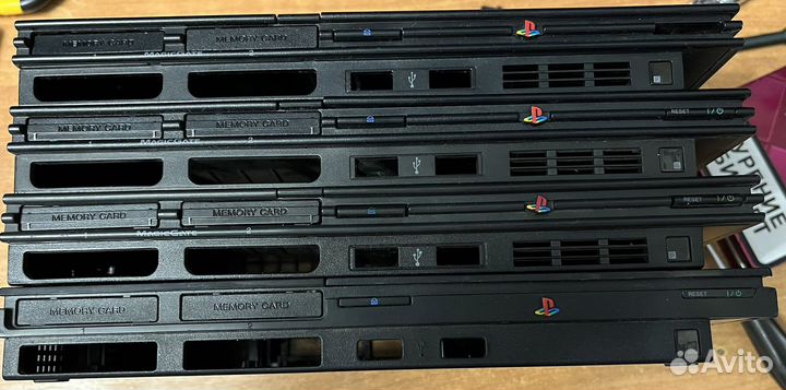 4 Платы PS2 на запчасти