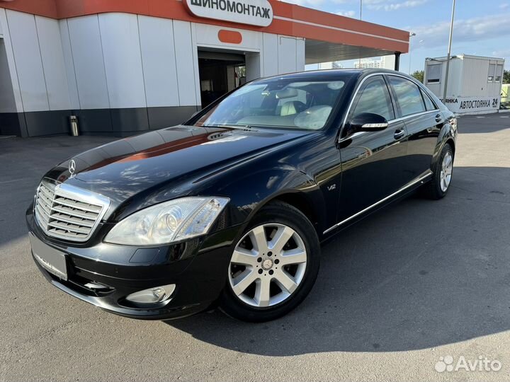 Mercedes-Benz S-класс 5.5 AT, 2007, 142 000 км