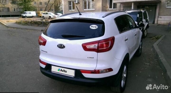 Kia Sportage 2.0 AT, 2012, битый, 167 000 км