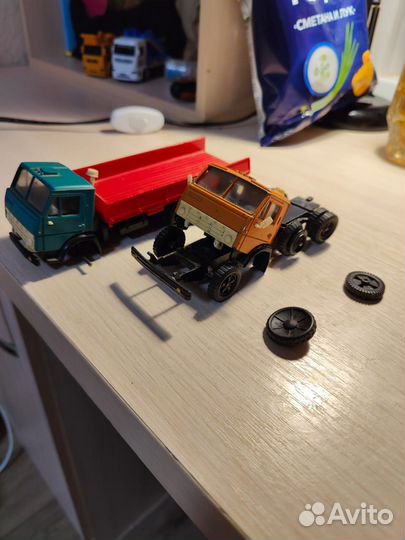 Модель грузовика камаз СССР
