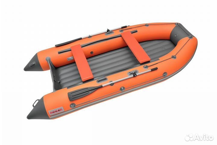 Лодка пвх Roger Zefir 3100 LT нднд малокилеватая
