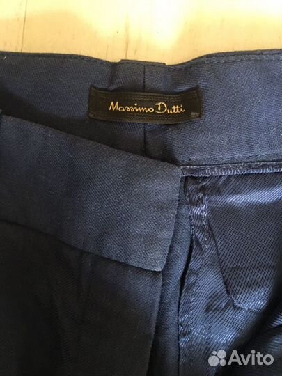 Льняные брюки massimo dutti