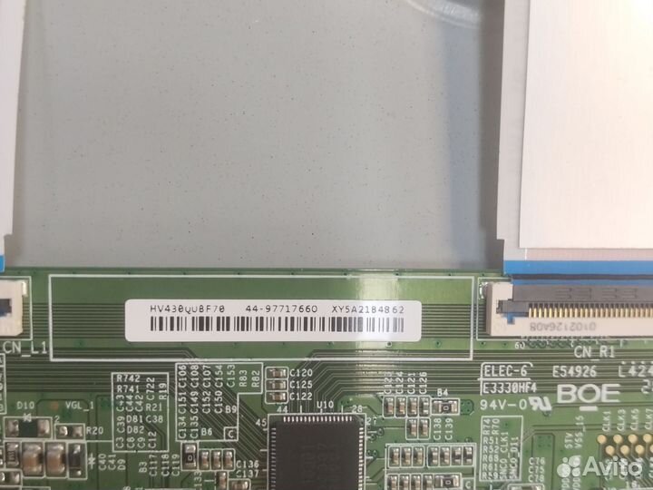 T-CON HV430qubf70 44-97717660
