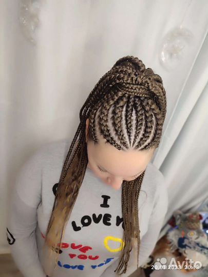 Плетение афрокосичек