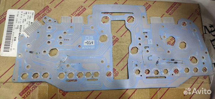 Плата щитка приборов land cruiser 80