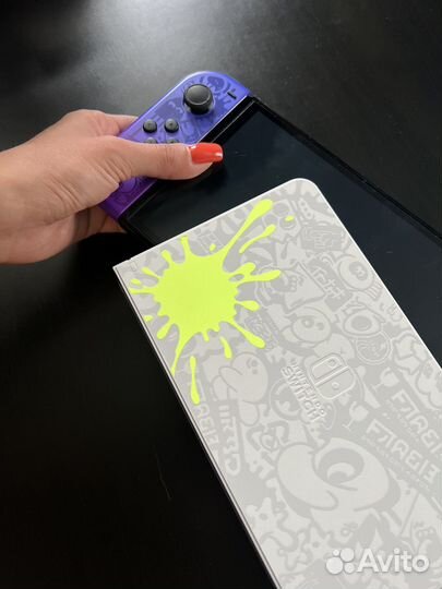 Nintendo switch oled splatoon 3