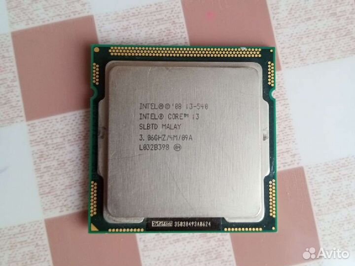 Процессор intel core i3